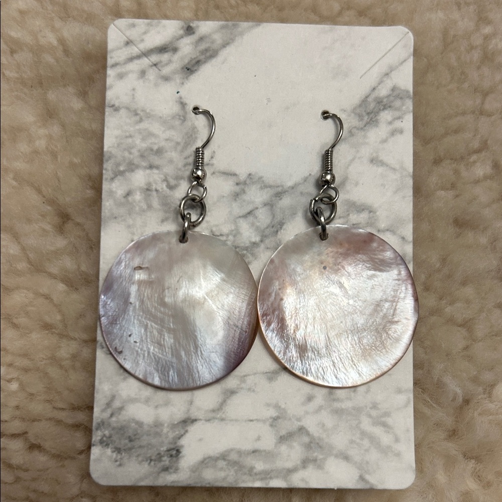 Elegant Mother of Pearl Earrings